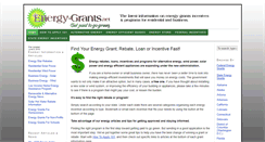 Desktop Screenshot of energy-grants.net